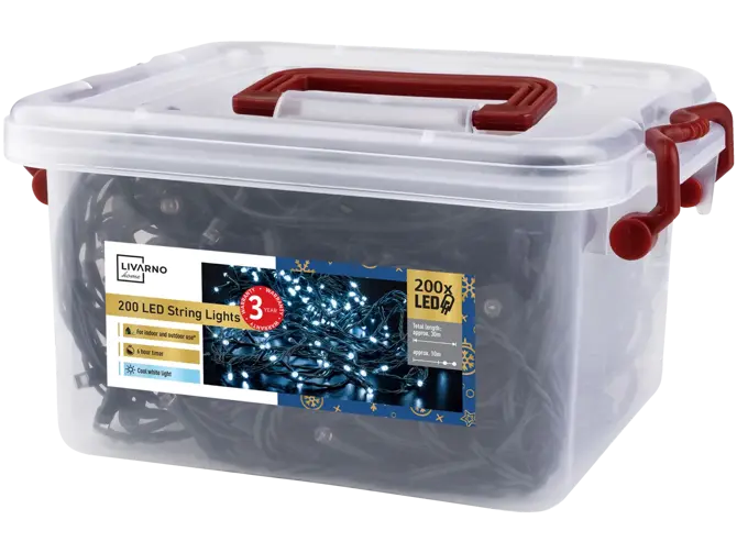 400 led fairy lights Cool white - afbeelding 1