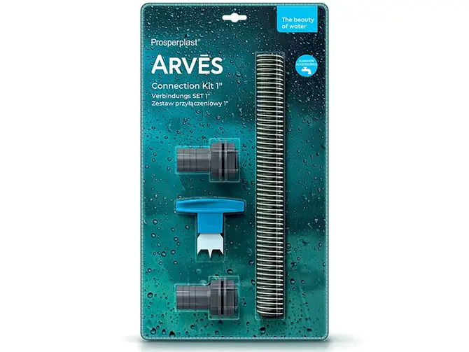 Aansluitset 1" RCANS7 Arves - licht grijs, Vita, tuincentrumoutlet.com