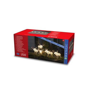 Acryl lichtsnoer l4m s5 eland verpakking, Konstsmide, tuincentrumoutlet