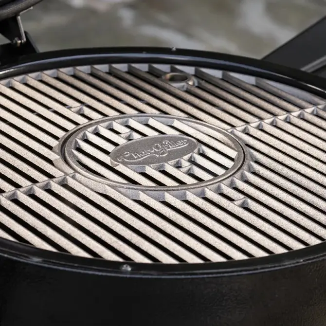 Akorn Kamado Charcoal Grill black details, Kamado Joe, tuincentrumoutlet