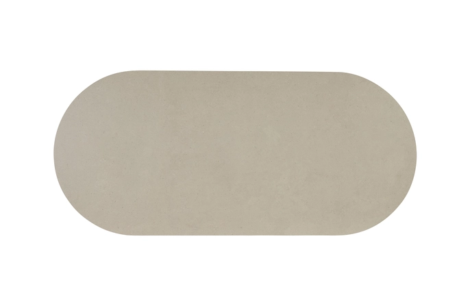 Alba dining table ceramic oyster mocca 220 x 100 cm h75cm, top 4SO, tuincentrumoutlet.com