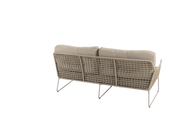 Albano 2,5-zits lounge bank incl. 3 kussens achter, 4 Seasons Outdoor, tuincentrumoutlet