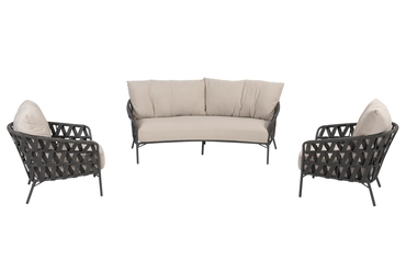 Albareto loungeset incl. tafeltje set, 4 Seasons Outdoor, tuincentrumoutlet.com
