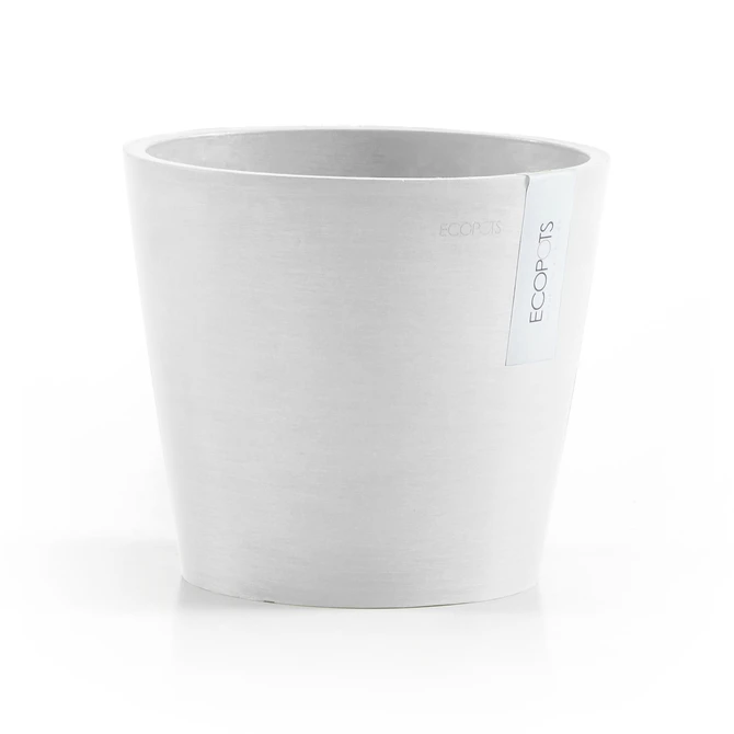 Amsterdam 18 Wit, Ecopots, tuincentrumoutlet.com