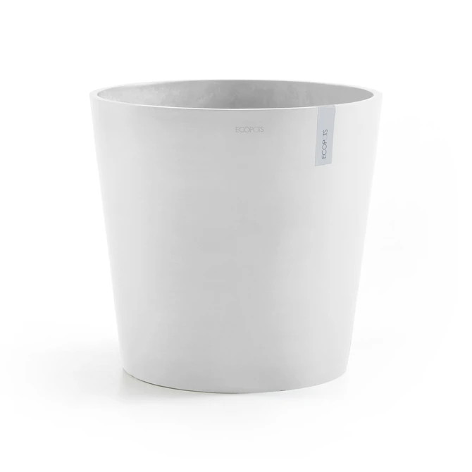 Amsterdam 60 Wit, Ecopots, tuincentrumoutlet.com