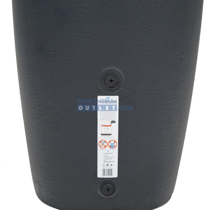 AQUA CAN regenton 210L antraciet, Meuwissen Agro, tuincentrumoutlet