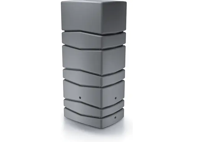 Aqua Tower regenton 650 liter grijs, Meuwissen Agro, tuincentrumoutlet