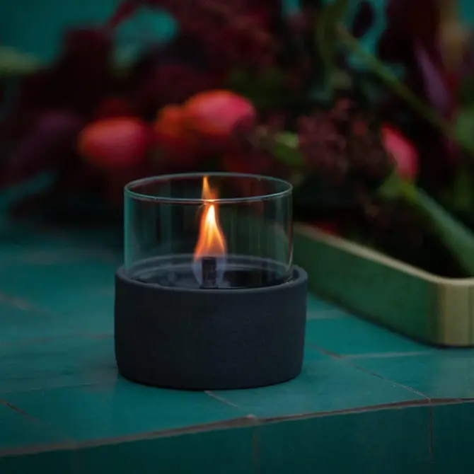 Aster Lava Black sfeer, Tenderflame, tuincentrumoutlet.com