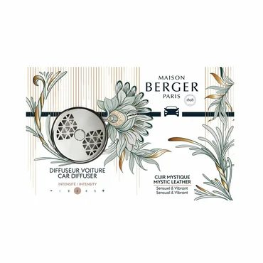 Autoparfum Evanescence ON/OFF Cuir Mystique, lampe berger, tuincentrumoutlet.com