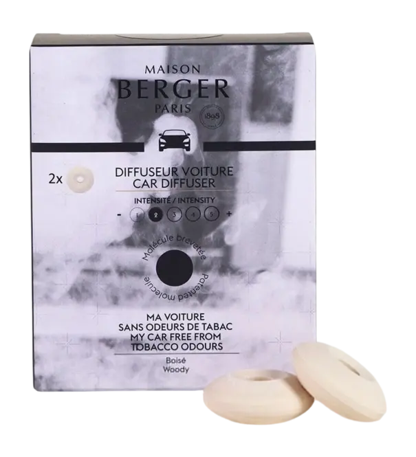 Autoparfum navulling 2 stuks Fonctionnel Tabac, lampe berger, tuincentrumoutlet.com