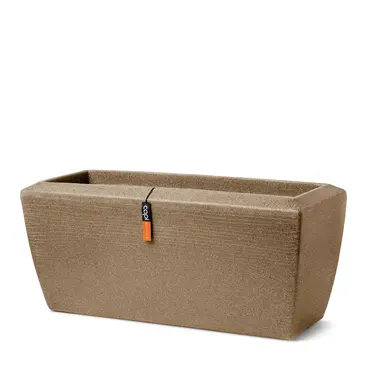Bak rechthoek Arc Granite 90 x 35 x 60 warm taupe, Capi Europe, tuincentrumoutlet