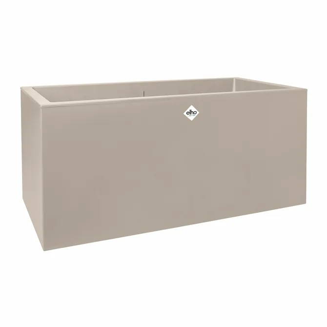Bak vivo next lang 80 paddenstoel beige schuin, Elho, tuincentrumoutlet.com