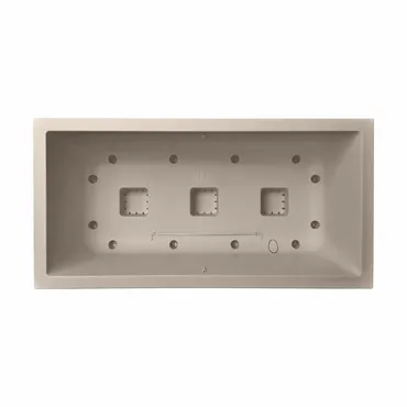 Bak vivo next lang 80 paddenstoel beige binnenkant, Elho, tuincentrumoutlet.com