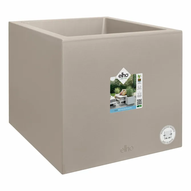 Bak vivo next vk l40cm paddenstoel beige schuin, Elho, tuincentrumoutlet.com