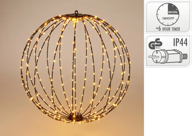 BAL 50CM 320LED EXTRA WW sfeer, Koopman, tuincentrumoutlet.com