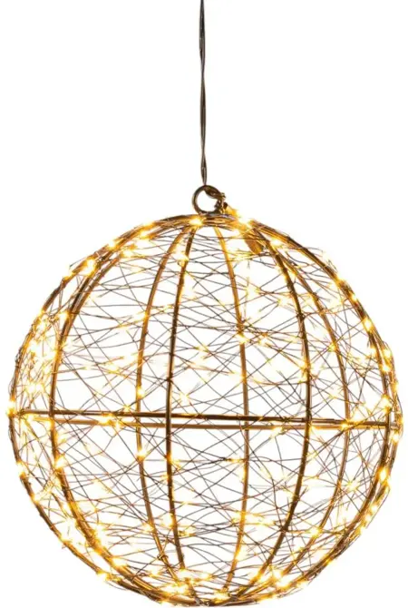 Bal metaal 200led fl. d18cm cw - afbeelding 2