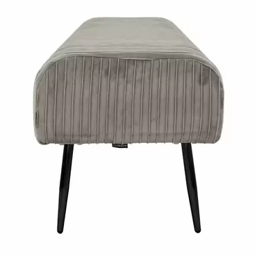 Bankje Jessie grijs 129cm, Riverdale, Tuincentrumoutlet.com