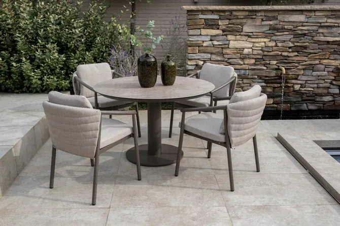 Barolo dining stoel incl. 2 kussens sfeer, 4 Seasons Outdoor, tuincentrumoutlet.com