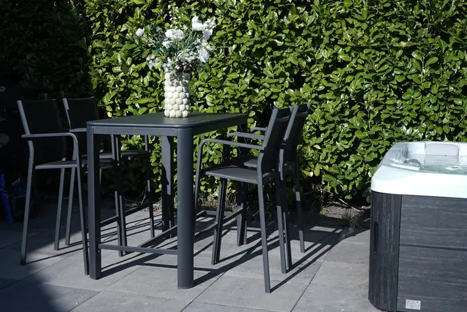 Barstoel Quenza stapelbaar, Vita, tuincentrumoutlet.com