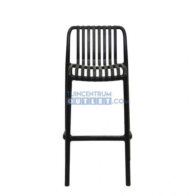 Barstoel Vita Porto Zwart B-03 achterkant vita tuincentrum outlet