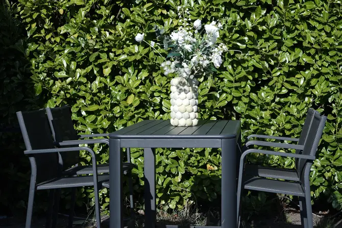 Bartafel EOS L105B74H140cm grijs sfeer, Vita, tuincentrumoutlet.com