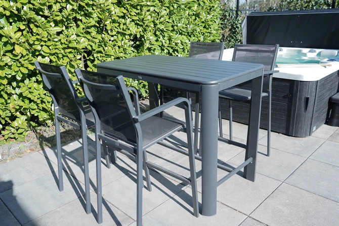 Bartafel EOS L105B74H140cm grijs sfeer, Vita, tuincentrumoutlet.com