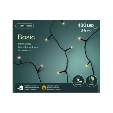 Basic verlichting l36m klassiek warm, Lumineo, tuincentrumoutlet