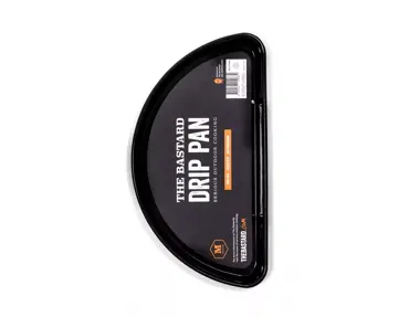 The Bastard Drip Pan Halve Maan XL www.bbqkopen.nl