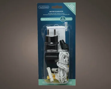 Batterij vervanger 3x 2x aaa wit, Lumineo, Tuincentrum Outlet