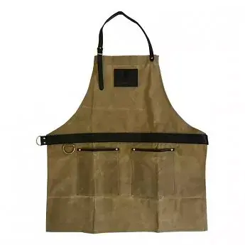 Bbq apron brown - afbeelding 2