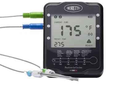 Bbq thermometer met 2 sondes