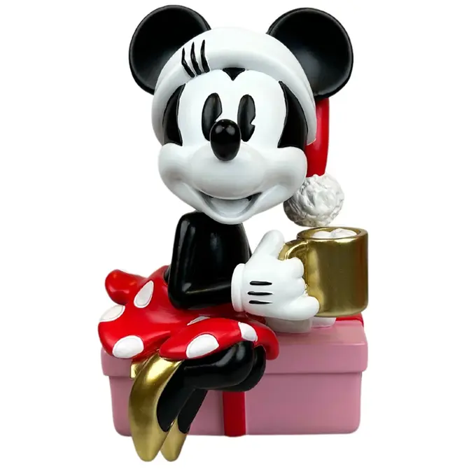Beeld 3d minnie m/mok 20cm, Disney, tuincentrumoutlet.com