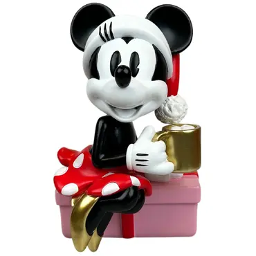 Beeld 3d minnie m/mok 20cm, Disney, tuincentrumoutlet.com