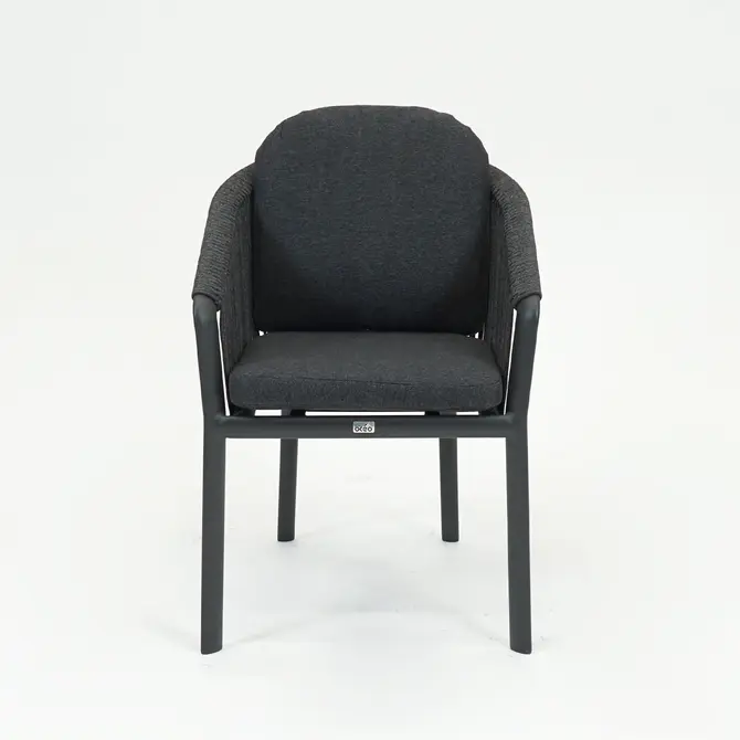Belladonne fauteuil antraciet voor, Vita, Tuincentrumoutlet.com