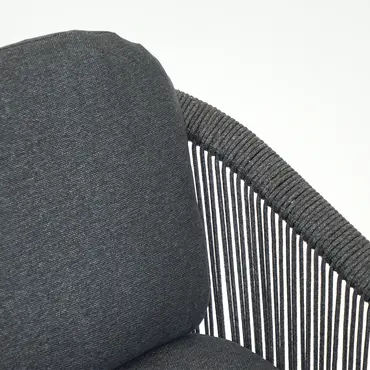 Belladonne fauteuil antraciet detail, Vita, Tuincentrumoutlet.com