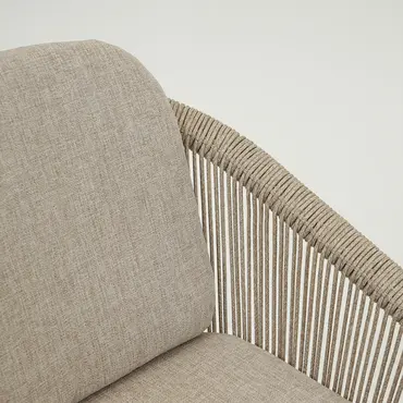 Belladonne fauteuil creme detail, Vita tuinmeubels, Tuincentrumoutlet.com