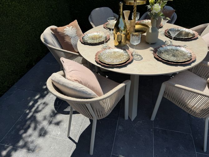 Belladonne fauteuil creme - afbeelding 8