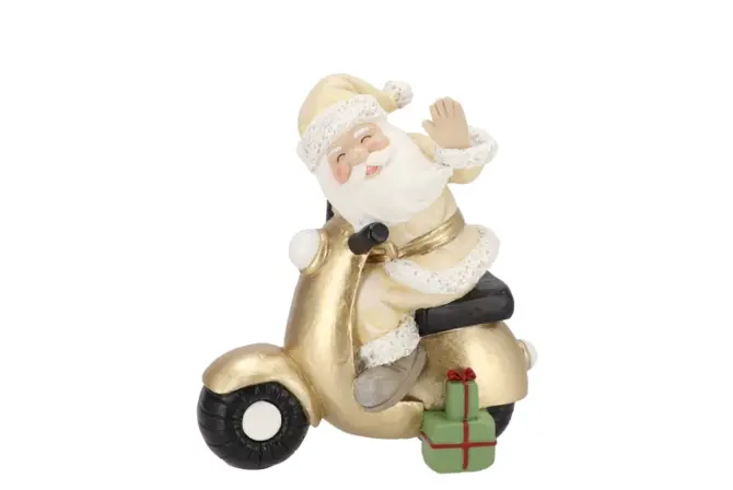 BELLY SAND SANTA SCOOTER 16X9X18CM, Daan Kromhout, Tuincentrumoutlet.com