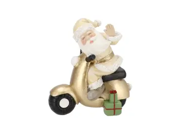 BELLY SAND SANTA SCOOTER 16X9X18CM, Daan Kromhout, Tuincentrumoutlet.com