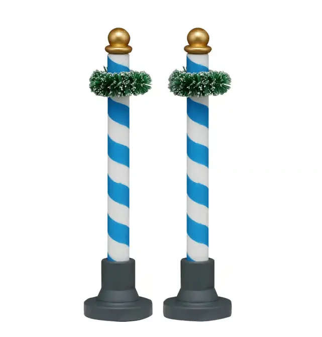 Biergarten poles