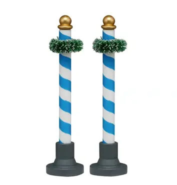 Biergarten poles
