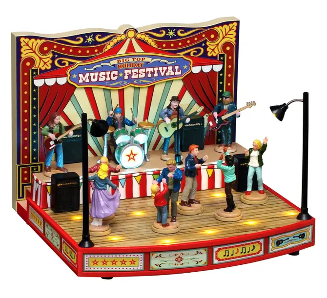 Big top holiday music festival  with 4.5