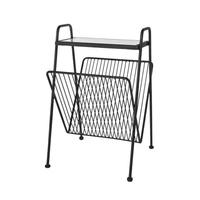 Bijzettafel Amaro - zwart 55 cm