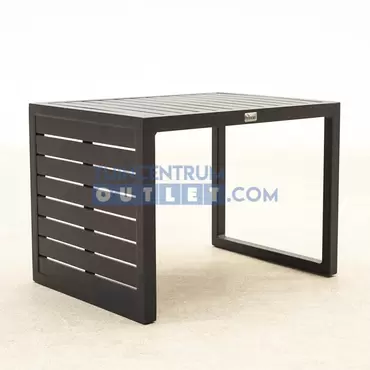 Bijzettafel Lou alu L57B40H40cm grijs, tuincentrumoutlet.com, foto 1