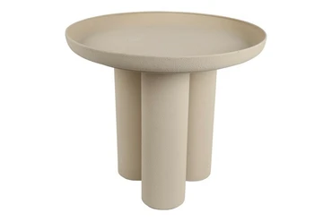 Bijzettafel cullen 51x51x45cm creme, Countryfield, tuincentrumoutlet.com