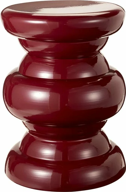 BIJZETTAFEL METAAL BURGUNDY 31, Koopman, Tuincentrumoutlet.com