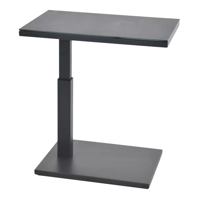 Bijzettafel verstelbaar Bandol Negro, Lesli Living, Tuincentrumoutlet.com