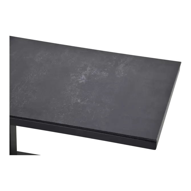 Bijzettafel verstelbaar Bandol Negro, Lesli Living, Tuincentrumoutlet.com