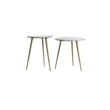 Bijzettafel zeca d48h53cm grs s2, Light & Living, tuincentrumoutlet.com