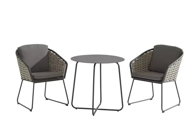 Bistroset Bo + Dali tuintafel 73 cm www.tuinmeubels.nl
